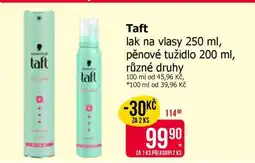 Teta Taft lak na vlasy 250 ml pěnové tužidlo 200 ml nabídka