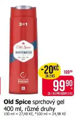 Teta Old Spice sprchový gel nabídka