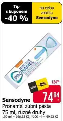 Teta Sensodyne Pronamel zubní pasta 75 ml, různé druhy nabídka