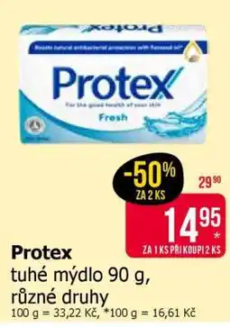 Teta Protex tuhé mýdlo 90 g, různé druhy nabídka