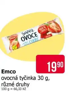 Teta Emco ovocná tyčinka nabídka