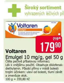 Teta Voltaren Emulgel 10 mg/g, gel 50 g nabídka