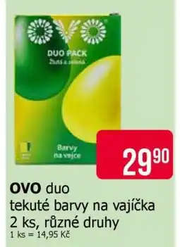 Teta Ovo Duo Tekuté barvy na vajíčka nabídka