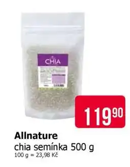 Teta Allnature chia semínka 500 g nabídka