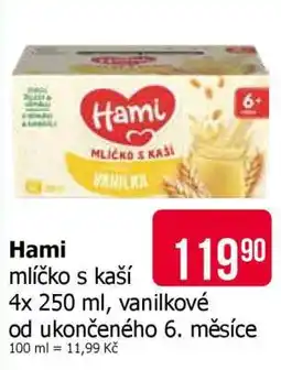 Teta Hami Mlíčko s kaší nabídka