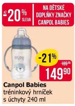 Teta Canpol Babies tréninkový hrníček s úchyty 240 ml nabídka