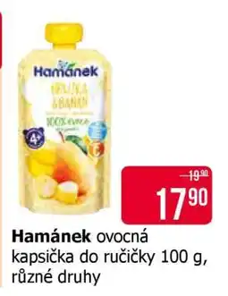 Teta Hamánek ovocná kapsička do ručičky 100 g nabídka
