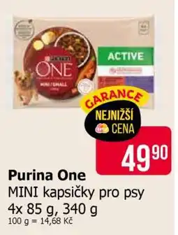 Teta Purina ONE Mini Kapsičky pro psy nabídka