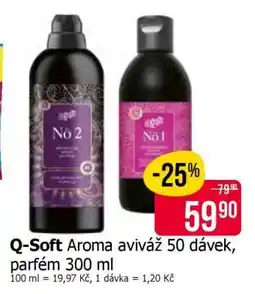 Teta Q-Soft Aroma aviváž 50 dávek, parfém 300 ml nabídka