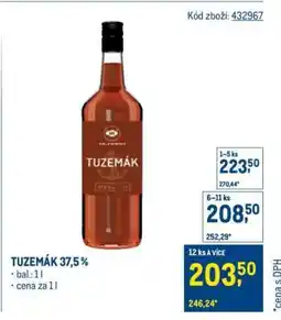 Makro Tuzemák 37,5 % nabídka