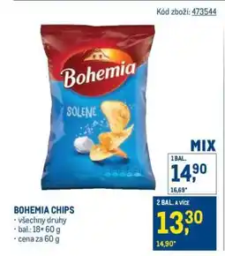 Makro Bohemia chips nabídka