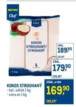 Makro Kokos strouhaný nabídka