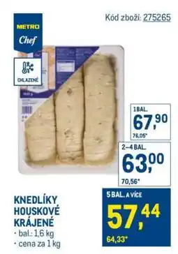 Makro KNEDLÍKY HOUSKOVÉ KRÁJENÉ nabídka