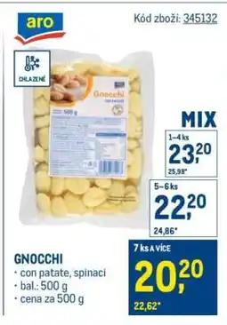 Makro Gnocchi nabídka