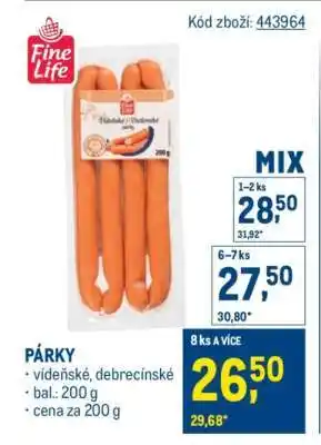 Makro PÁRKY nabídka