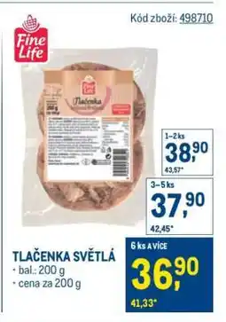 Makro Tlačenka světlá nabídka