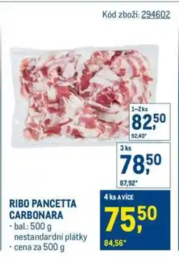 Makro RIBO PANCETTA CARBONARA nabídka