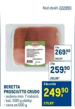 Makro BERETTA PROSCIUTTO CRUDO nabídka