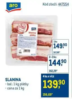 Makro SLANINA nabídka