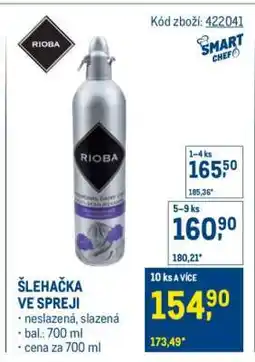 Makro Šlehačka ve spreji nabídka