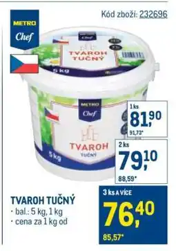 Makro Tvaroh tučný nabídka