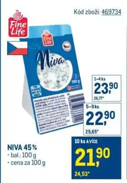 Makro NIVA 45% nabídka