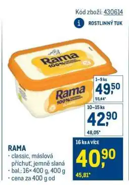 Makro Rama nabídka