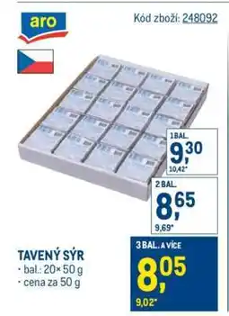 Makro Tavený sýr nabídka