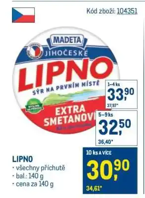 Makro Lipno nabídka