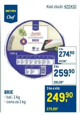 Makro Brie nabídka