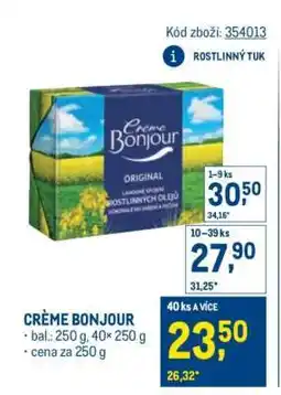 Makro Créme Bonjour nabídka