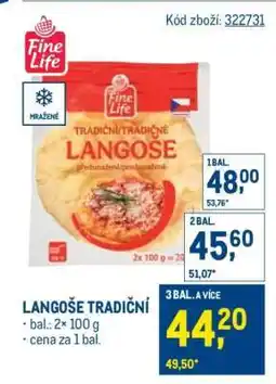 Makro Langoše tradiční nabídka