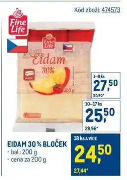 Makro Eidam 30 % bloček nabídka