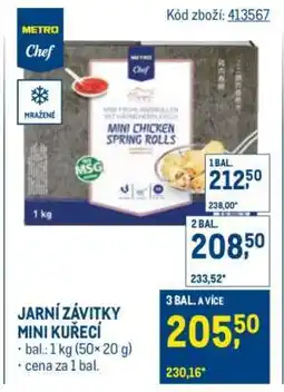 Makro JARNÍ ZÁVITKY MINI KUŘECÍ nabídka