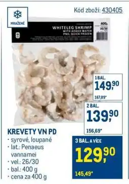 Makro KREVETY VN PD nabídka