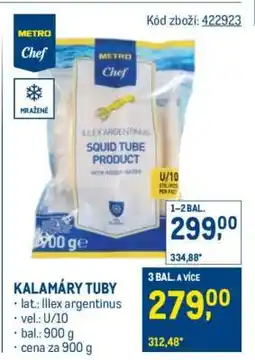 Makro KALAMÁRY TUBY nabídka