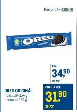 Makro OREO ORIGINAL nabídka
