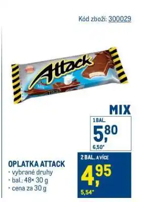 Makro Oplatka Attack nabídka