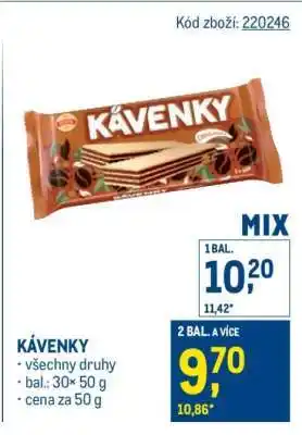 Makro Kávenky nabídka