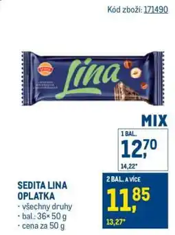 Makro Sedita Lina oplatka nabídka