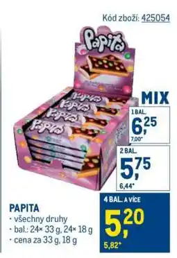 Makro Papita nabídka