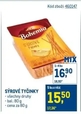 Makro Sýrové tyčinky nabídka