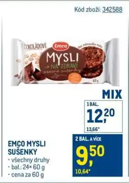 Makro Emco Mysli sušenky nabídka