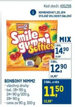Makro BONBONY NIMM2 nabídka