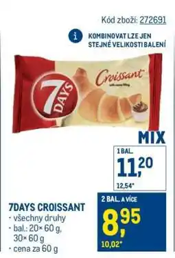 Makro 7Days Croissant nabídka