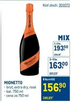 Makro Mionetto nabídka