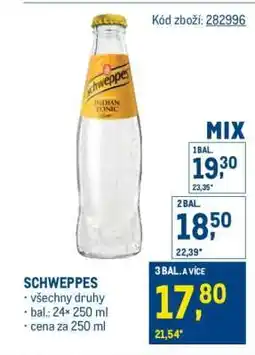 Makro Schweppes nabídka