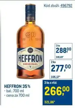 Makro HEFFRON 35 % nabídka