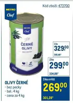 Makro OLIVY ČERNÉ nabídka