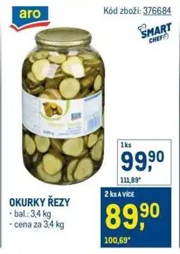 Makro Okurky řezy nabídka